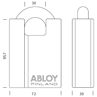 Abloy PL-362/25 High Security Padlock with Raised Shoulders (Short Shackle) | Abloy by KHM Megatools Corp. Abloy PL-362/25 High Security Padlock with Raised Shoulders (Short Shackle) | Abloy by KHM Megatools Corp.